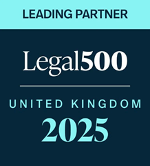 Legal 500 UK Leading Partner
