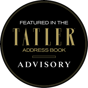 Featured in the Tatler address book